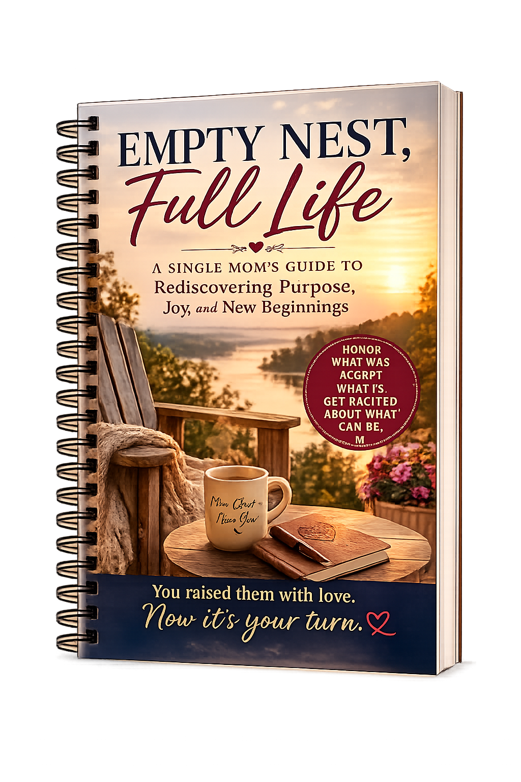 Empty Nest, Full Life – Guided Empty Nest Workbook for Single Moms