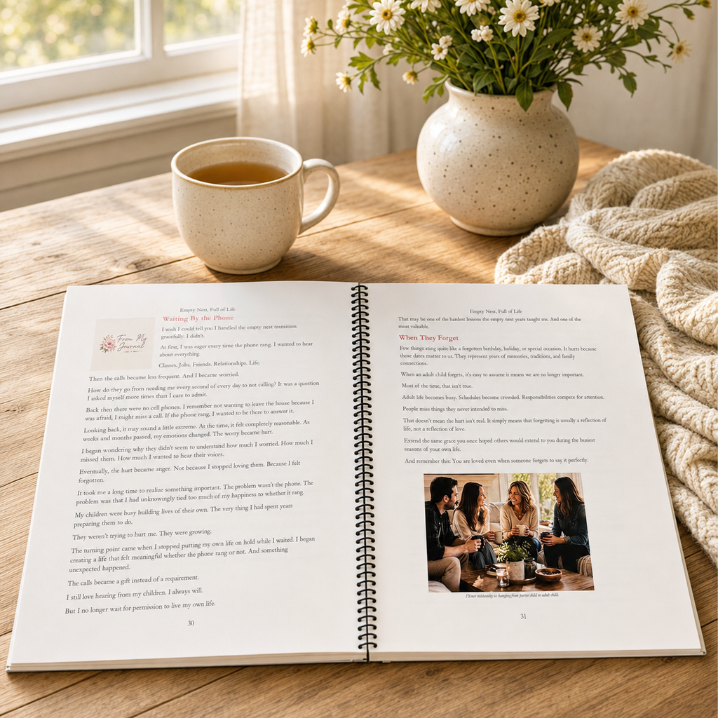 Empty Nest, Full Life – Guided Empty Nest Workbook for Single Moms